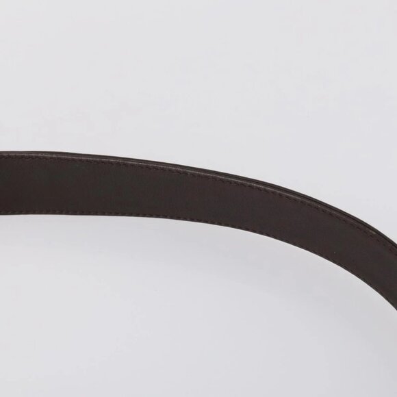 GUCCI Bamboo Shoulder Bag Leather 2way Brown Gold - Picture 7 of 16